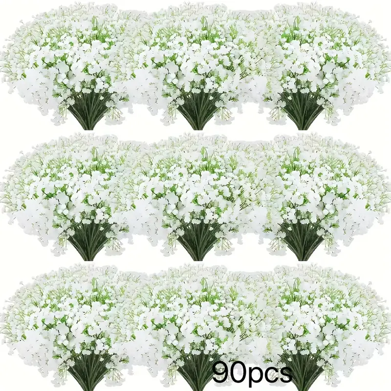 Florist Supply Bulk - 90 Stück Real Touch Baby's Breath