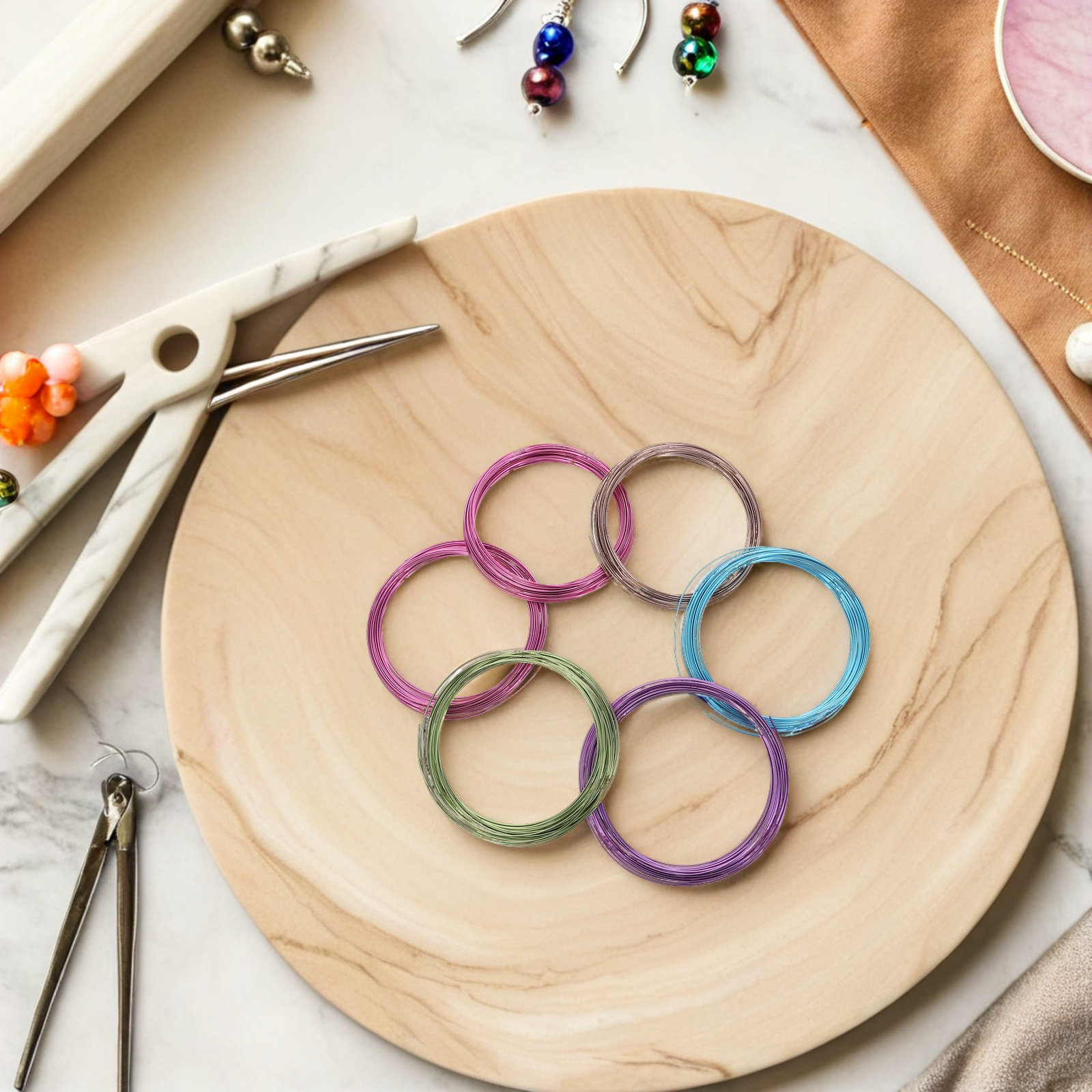 6 Rollen Aluminiumdraht, flexi – Supply Florist Bewertung und Preis