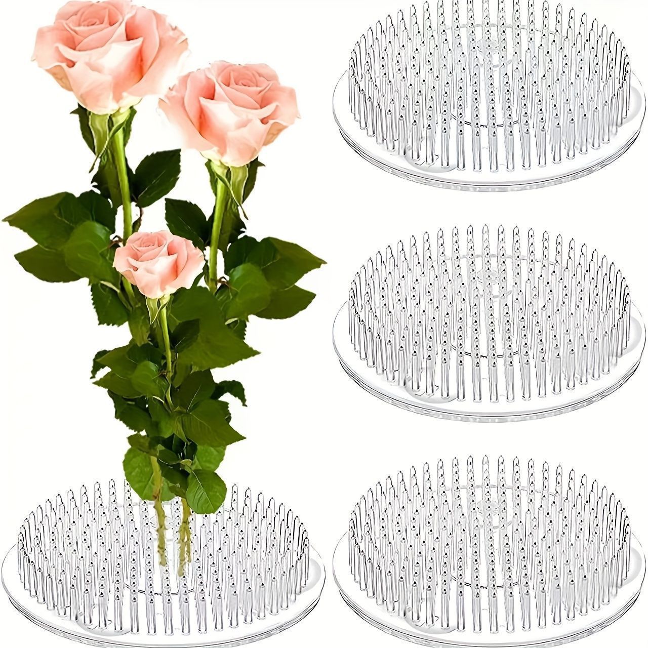 Runder Ikebana-Stielhalter mit – Florist Supply Vases Bewertung und Preis