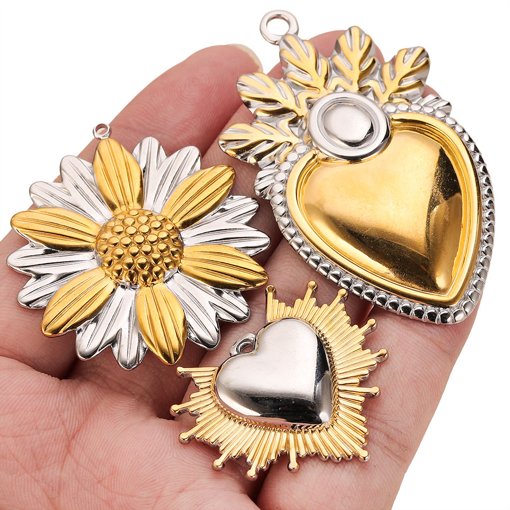 2 Stück Edelstahl-Anhänger Zwe – Supply Florist Bewertung und Preis