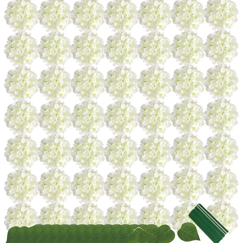 50 Stück künstliche Hortensien – Florist Supply Bulk Bewertung und Preis